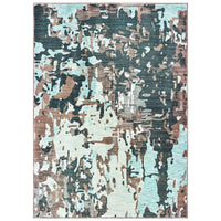 Oriental Weavers Sphinx Sedona 8957G Grey / Blue Organic / Abstract Area Rug