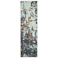 Oriental Weavers Sphinx Sedona 8957G Grey / Blue Organic / Abstract Area Rug