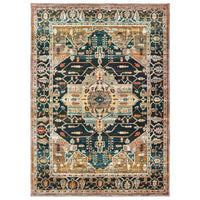 Oriental Weavers Sphinx Sedona 9592B Blue / Gold Area Rug