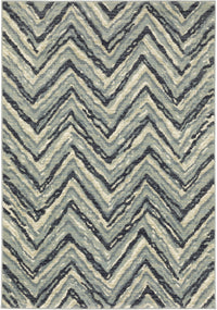 Oriental Weavers Sphinx Seneca Se03A Blue/ Ivory Area Rug