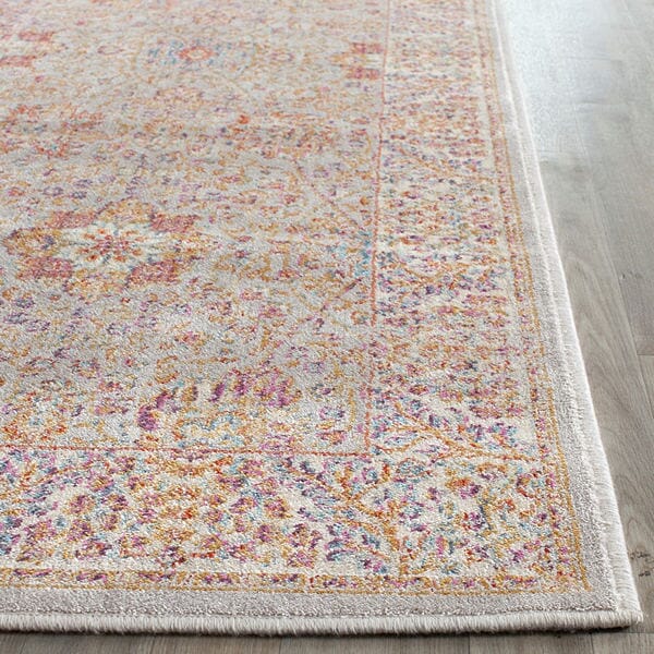 Safavieh Sevilla Sev810A Silver / Ivory Area Rug