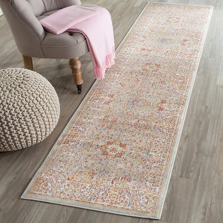 Safavieh Sevilla Sev810A Silver / Ivory Rugs.