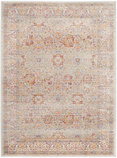 Safavieh Sevilla Sev810A Silver / Ivory Rugs.