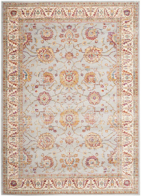 Safavieh Sevilla Sev811F Silver / Ivory Rugs.