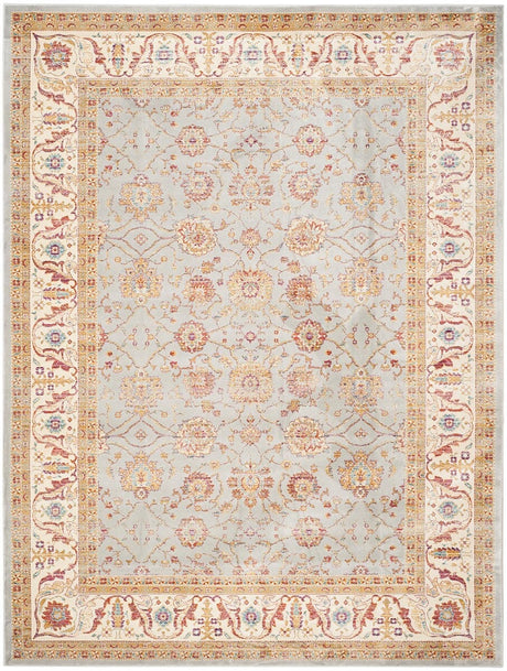 Safavieh Sevilla Sev811F Silver / Ivory Rugs.