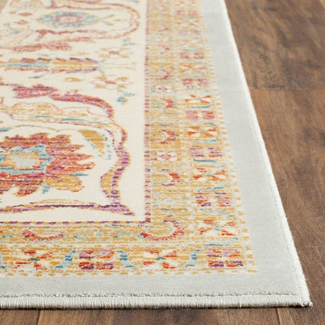 Safavieh Sevilla Sev811F Silver / Ivory Rugs.