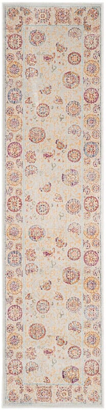 Safavieh Sevilla Sev812D Silver / Multi Area Rug