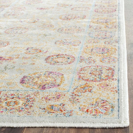 Safavieh Sevilla Sev812D Silver / Multi Rugs.