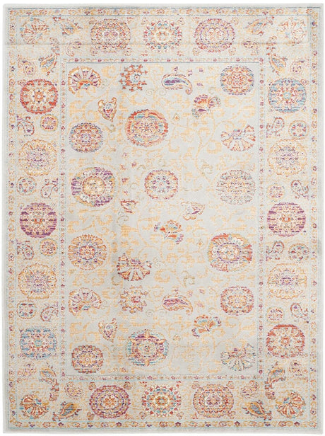 Safavieh Sevilla Sev812D Silver / Multi Rugs.