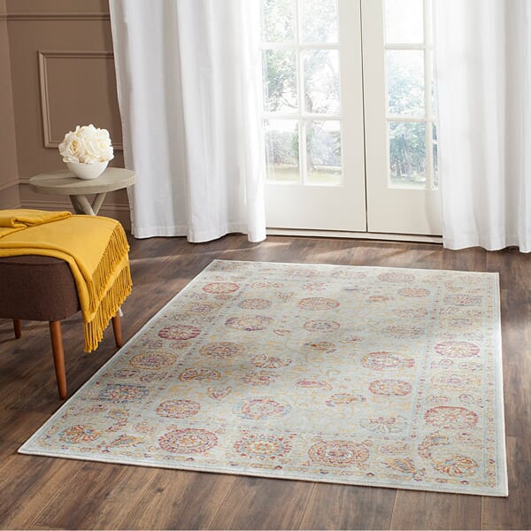 Safavieh Sevilla Sev812D Silver / Multi Area Rug