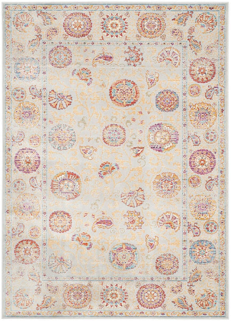 Safavieh Sevilla Sev812D Silver / Multi Rugs.