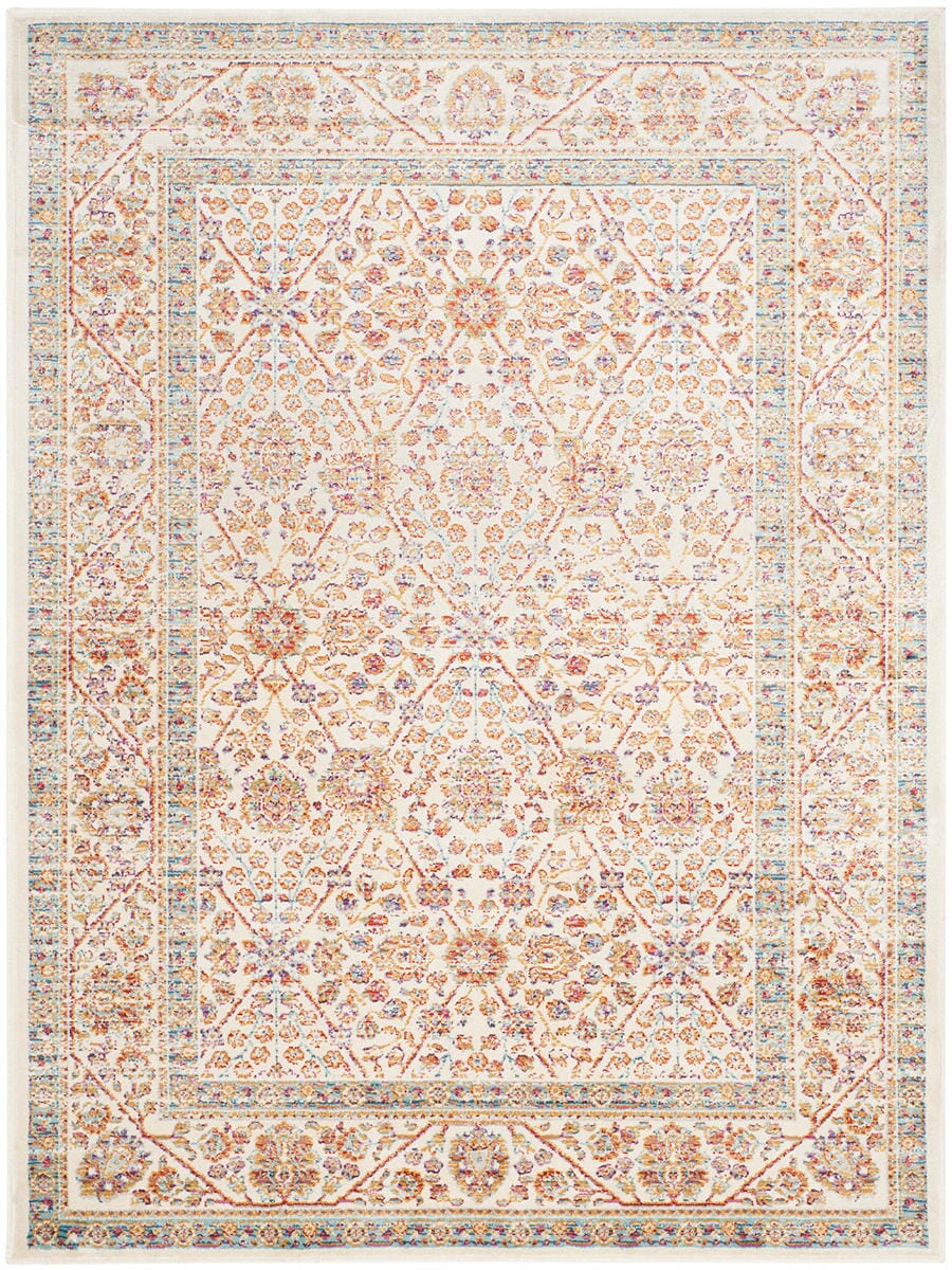 Safavieh Sevilla Sev813B Ivory / Multi Area Rug