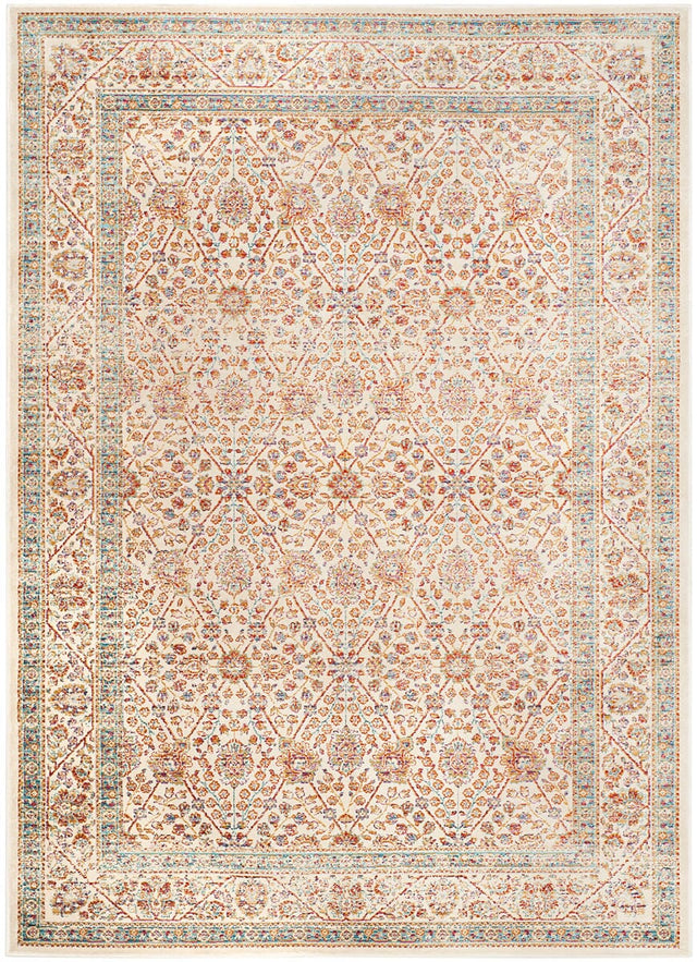 Safavieh Sevilla Sev813B Ivory / Multi Rugs.