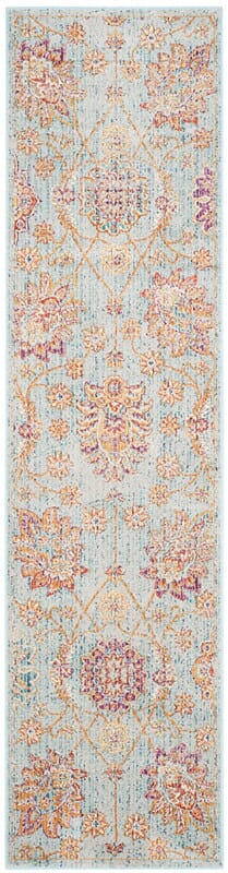 Safavieh Sevilla Sev814C Light Blue / Multi Rugs.