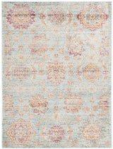 Safavieh Sevilla Sev814C Light Blue / Multi Rugs.
