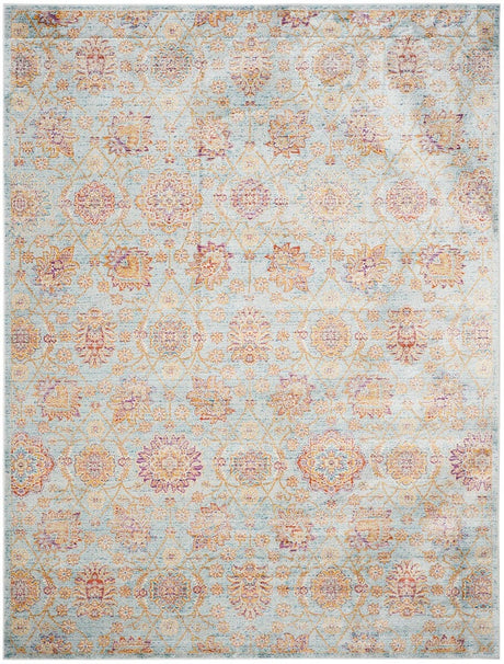 Safavieh Sevilla Sev814C Light Blue / Multi Rugs.