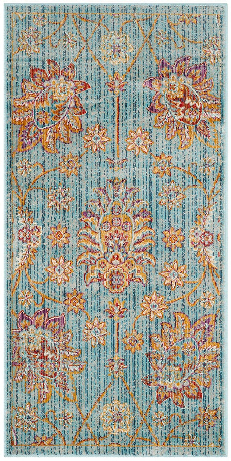 Safavieh Sevilla Sev814H Blue / Multi Rugs.