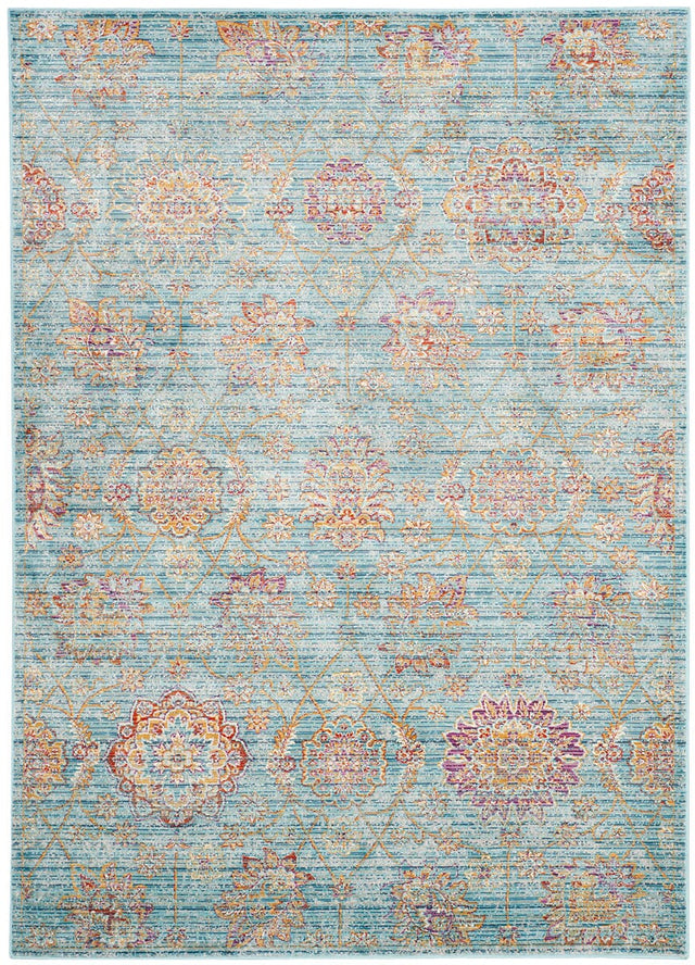 Safavieh Sevilla Sev814H Blue / Multi Vintage / Distressed Area Rug