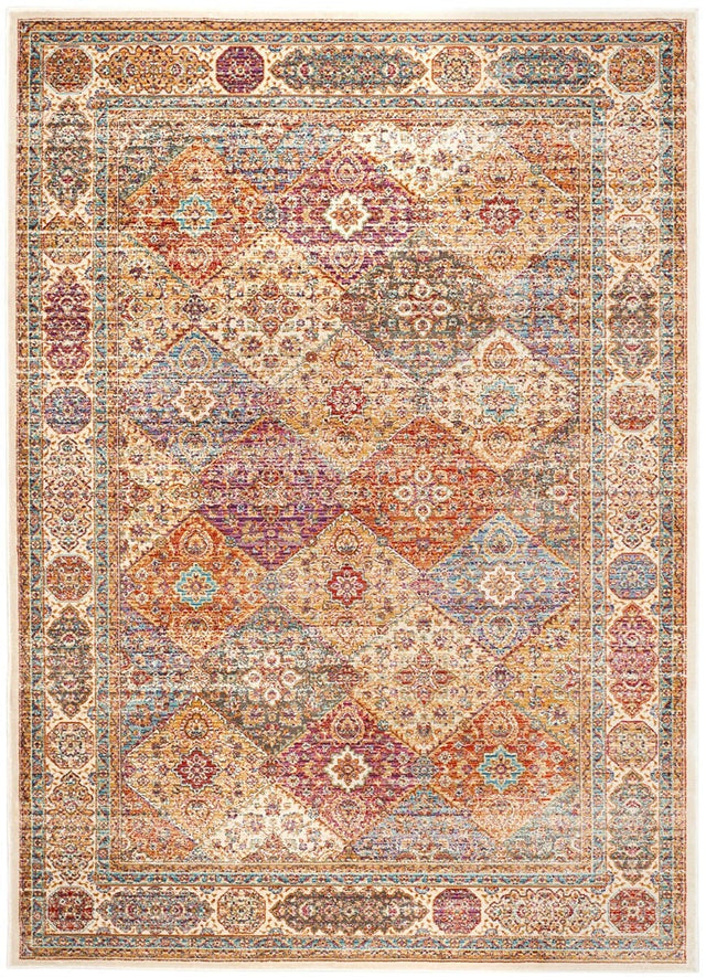 Safavieh Sevilla Sev815B Ivory / Multi Area Rug