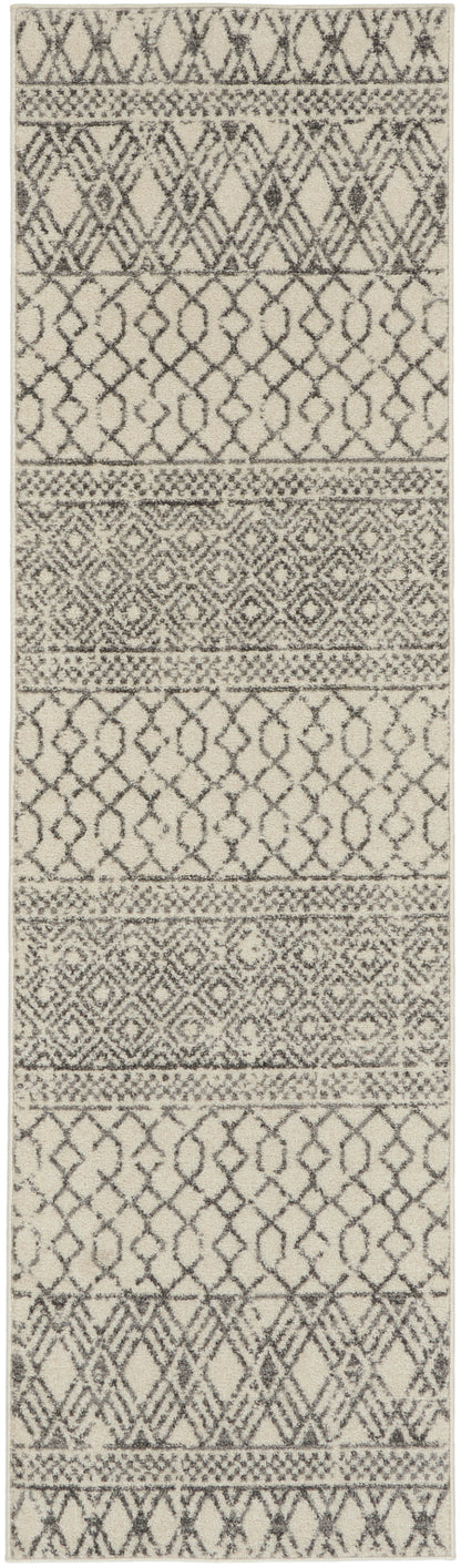 Nourison Passion Psn43 Ivory/Grey Area Rug