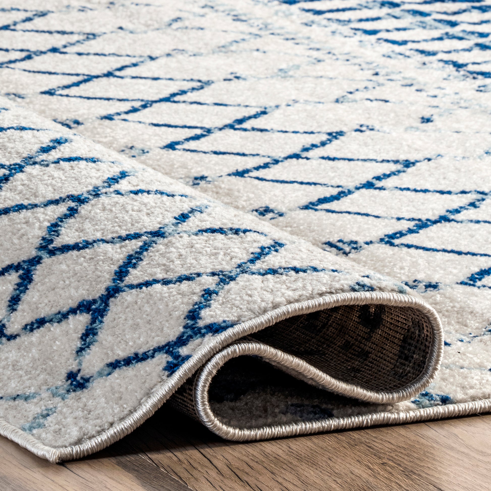 Nuloom Moroccan Blythe Nmo3123G Light Blue Area Rug