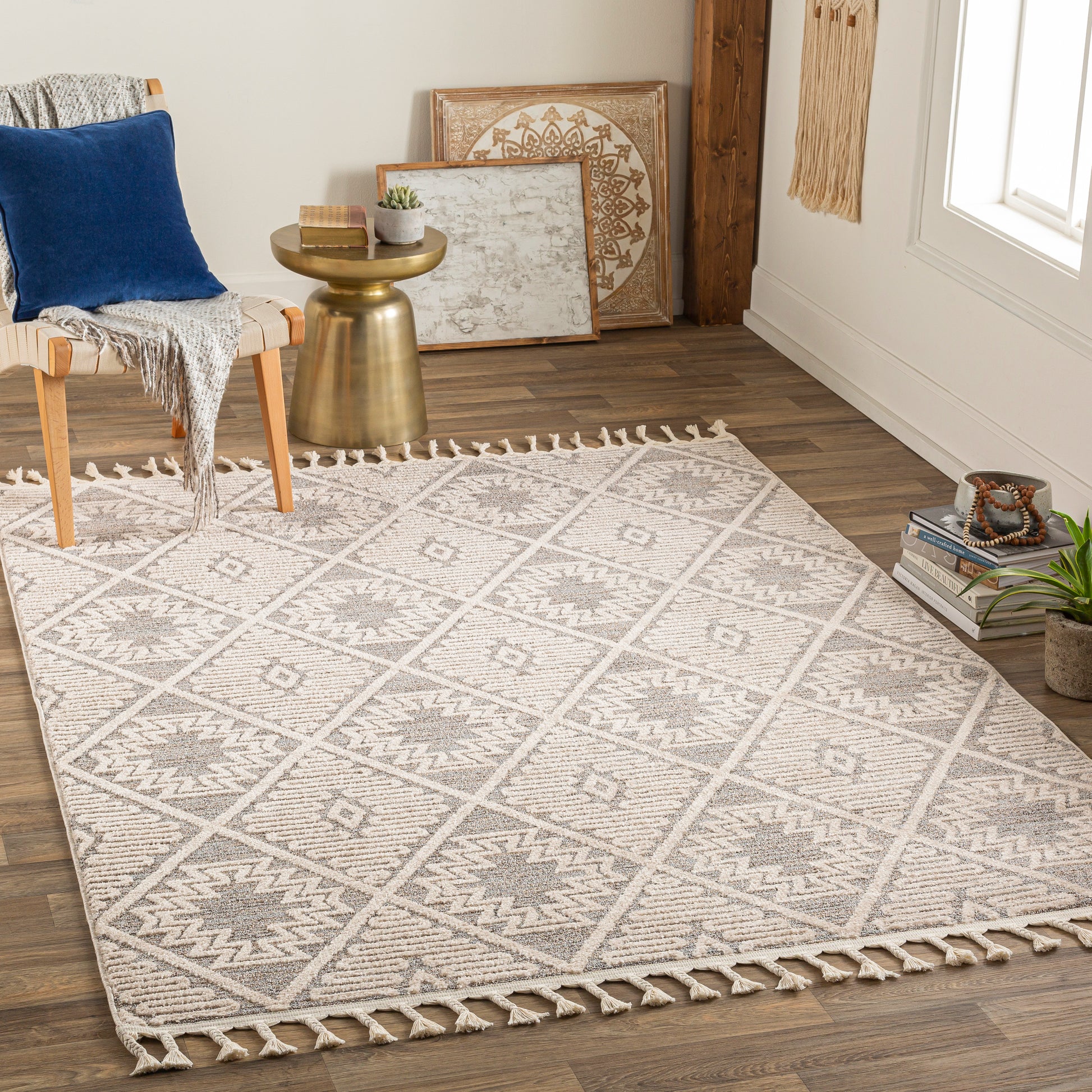 Surya Sofia Sfa-2300 Beige Area Rug