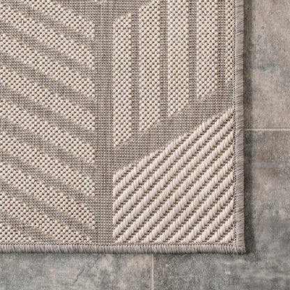 Nuloom Milania Lattice Nmi1796B Gray Area Rug