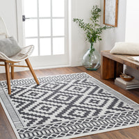 Surya San Diego Sfg-2301 Black Area Rug