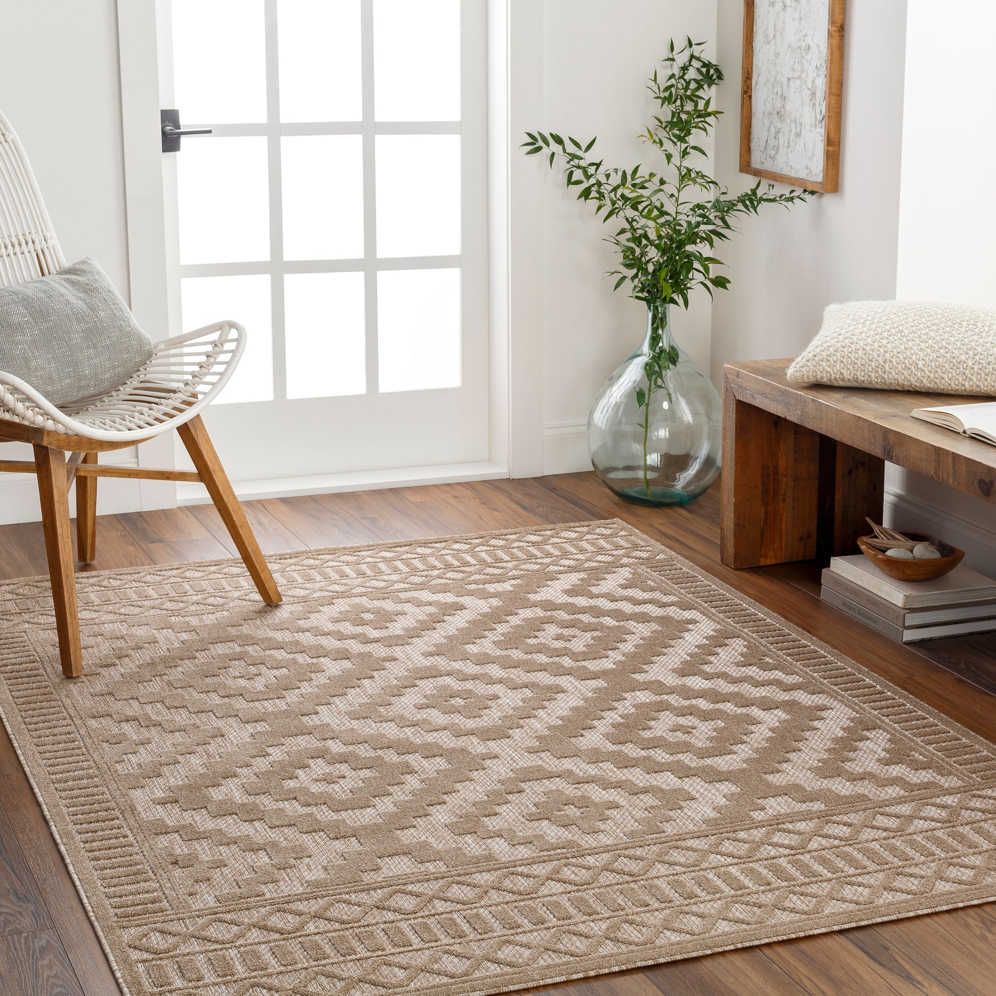 Surya San Diego Sfg-2302 Brown Area Rug