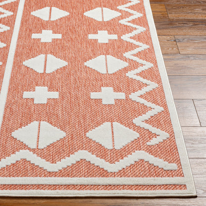 Surya San Diego Sfg-2328 Orange Area Rug