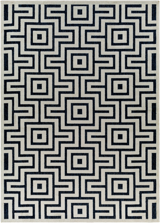 Surya San Diego Sfg-2346 Black Area Rug