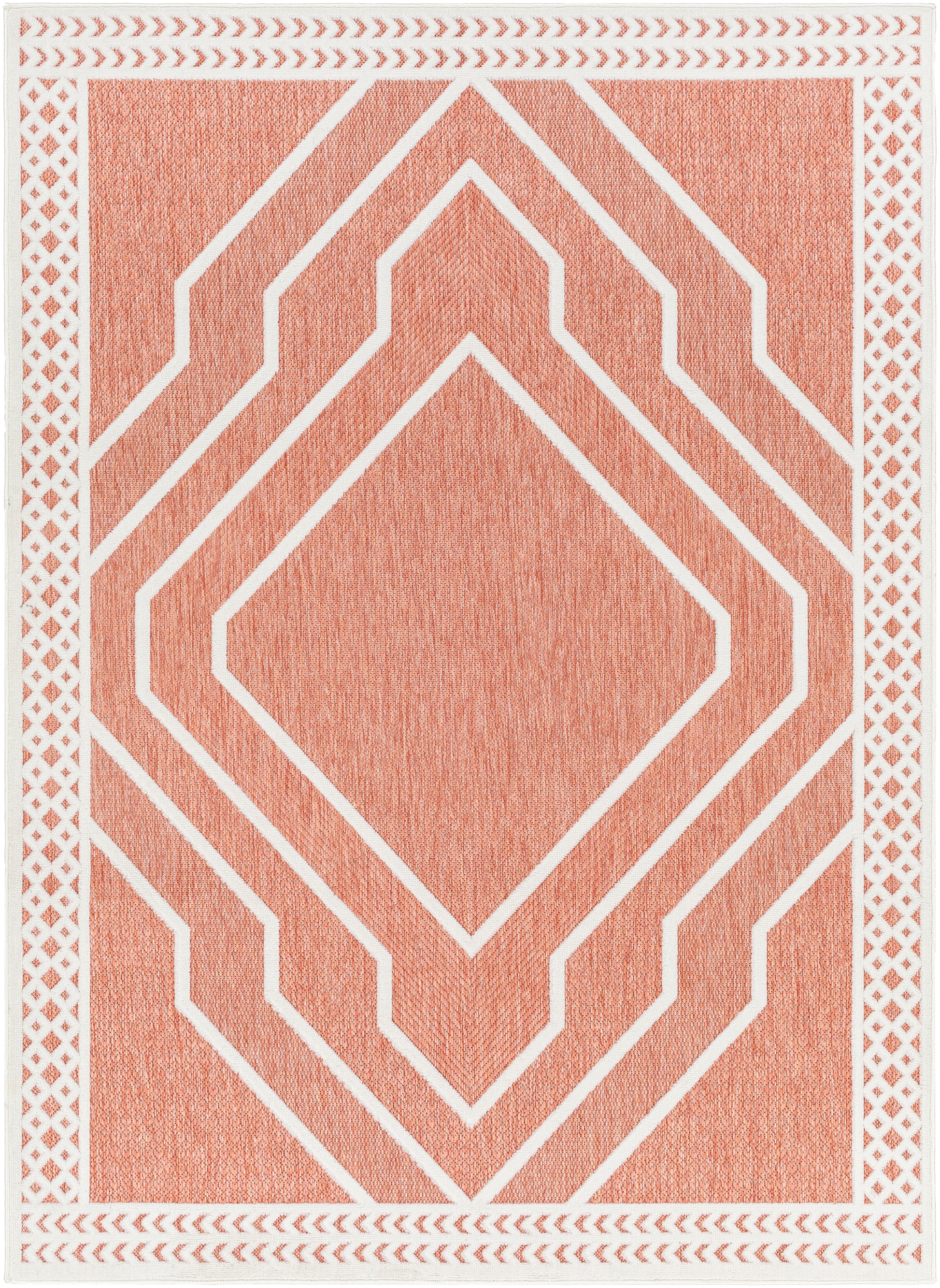 Surya San Diego Sfg-2357 Orange Area Rug