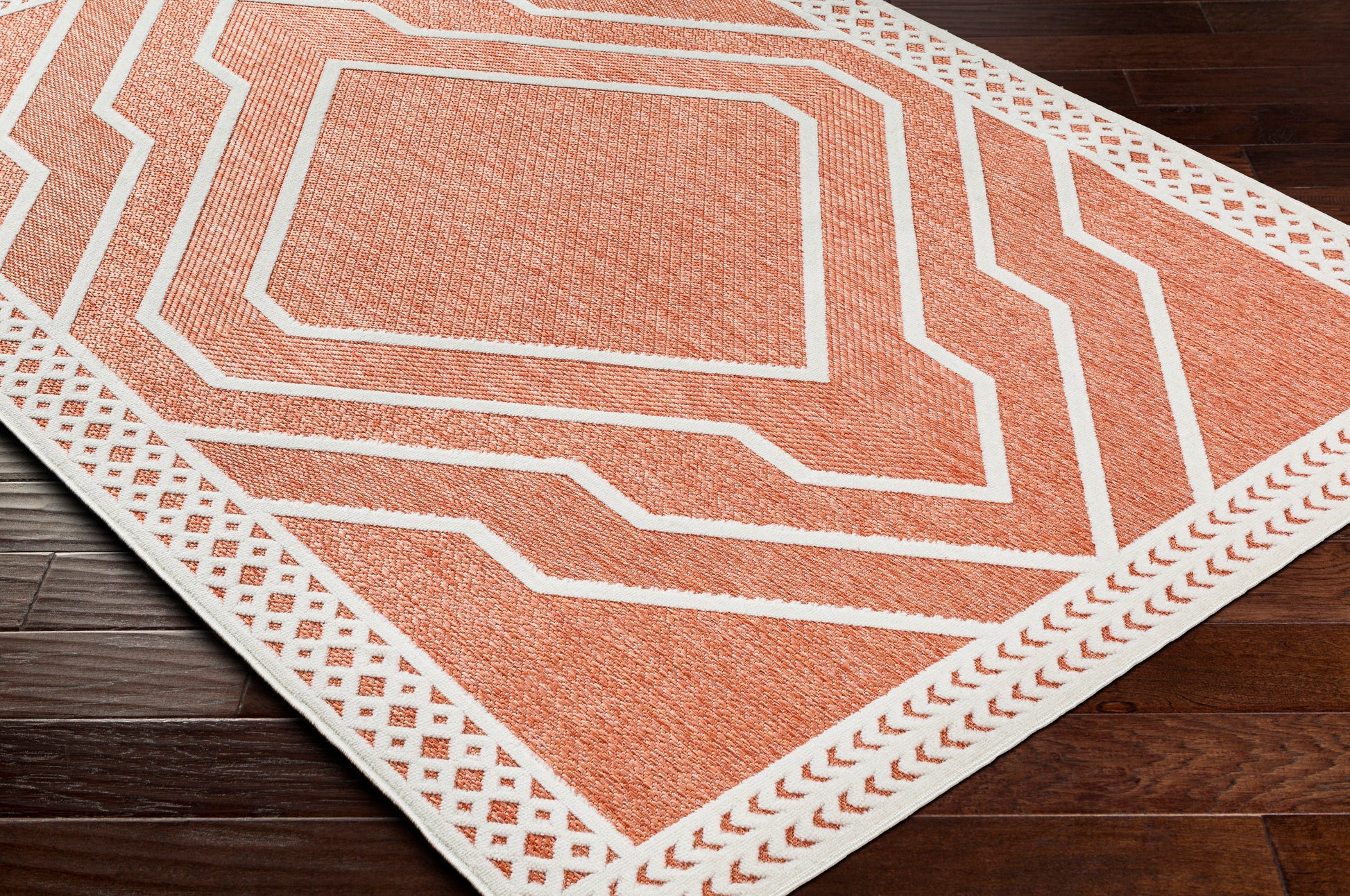 Surya San Diego Sfg-2357 Orange Area Rug