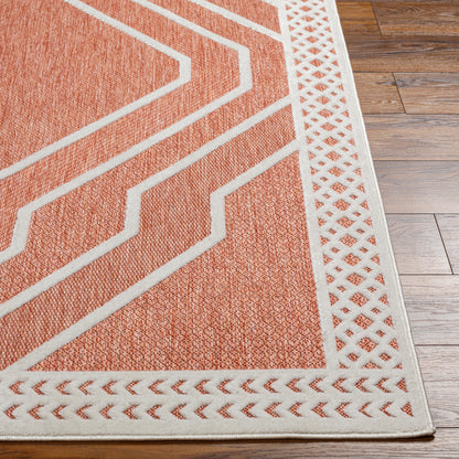 Surya San Diego Sfg-2357 Orange Area Rug