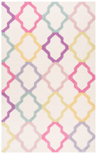 Safavieh Safavieh Kids Sfk102A Ivory / Multi Geometric Area Rug