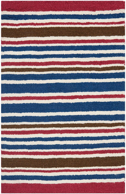 Safavieh Safavieh Kids Sfk315A Ivory / Multi Striped Area Rug