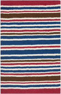 Safavieh Safavieh Kids Sfk315A Ivory / Multi Striped Area Rug