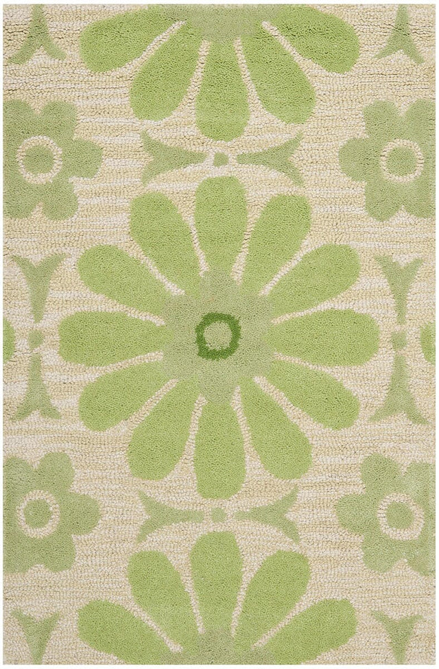 Safavieh Safavieh Kids Sfk319A Beige / Green Rugs.