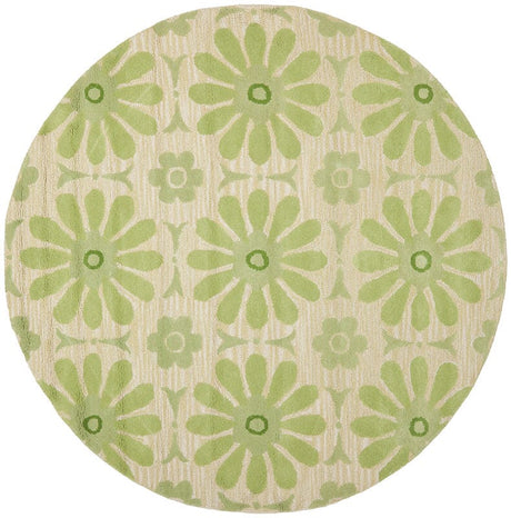 Safavieh Safavieh Kids Sfk319A Beige / Green Rugs.