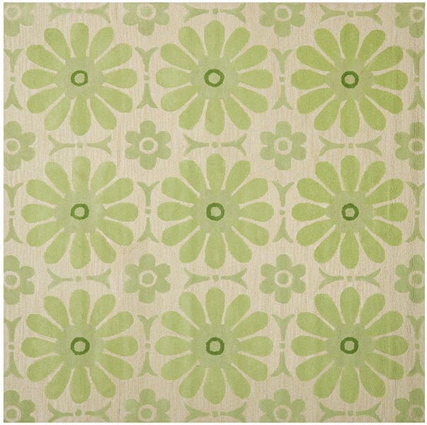 Safavieh Safavieh Kids Sfk319A Beige / Green Floral / Country Area Rug