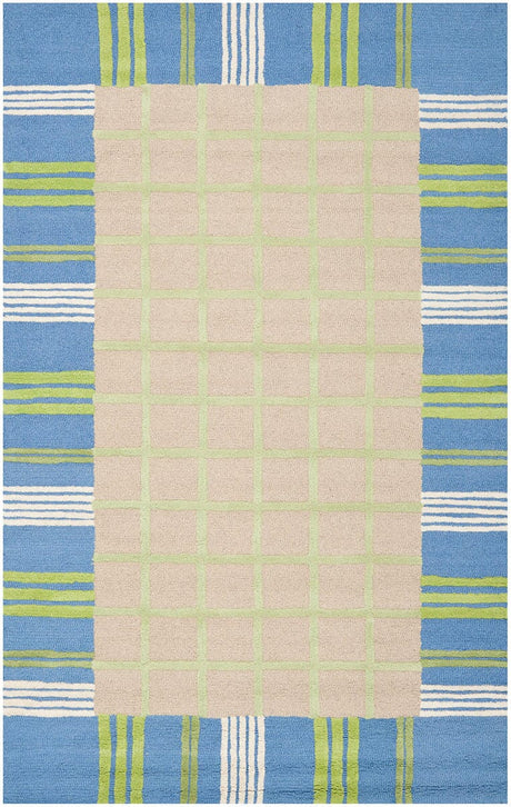 Safavieh Safavieh Kids Sfk320A Taupe / Blue Rugs.