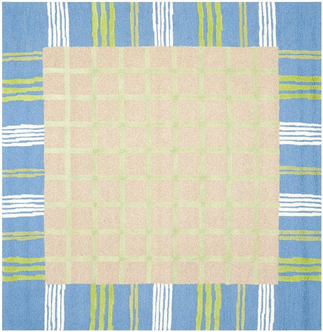 Safavieh Safavieh Kids Sfk320A Taupe / Blue Rugs.