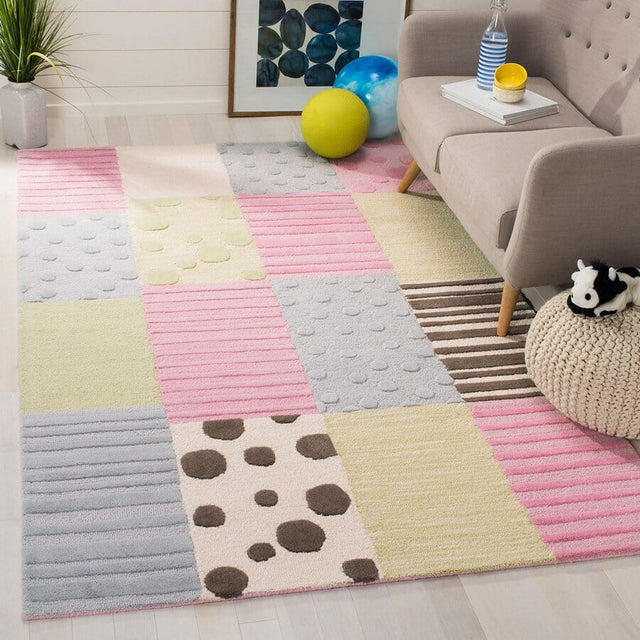 Safavieh Safavieh Kids Sfk322A Blue / Pink Rugs.