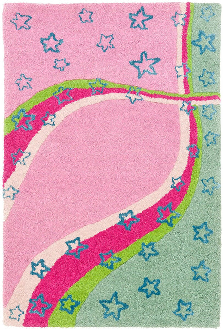 Safavieh Safavieh Kids Sfk338A Green / Pink Rugs.