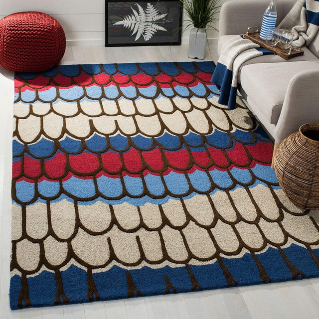 Safavieh Safavieh Kids Sfk353A Blue / Multi Rugs.