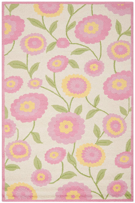 Safavieh Safavieh Kids Sfk355A Ivory / Pink Rugs.