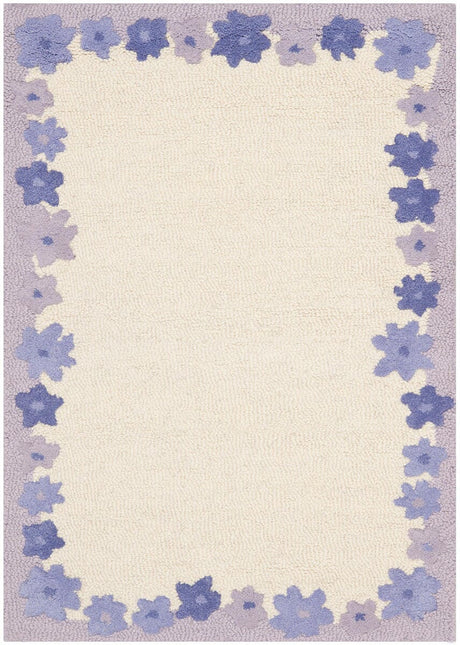 Safavieh Safavieh Kids Sfk357A Ivory / Lavander Rugs.