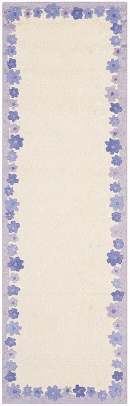 Safavieh Safavieh Kids Sfk357A Ivory / Lavander Rugs.