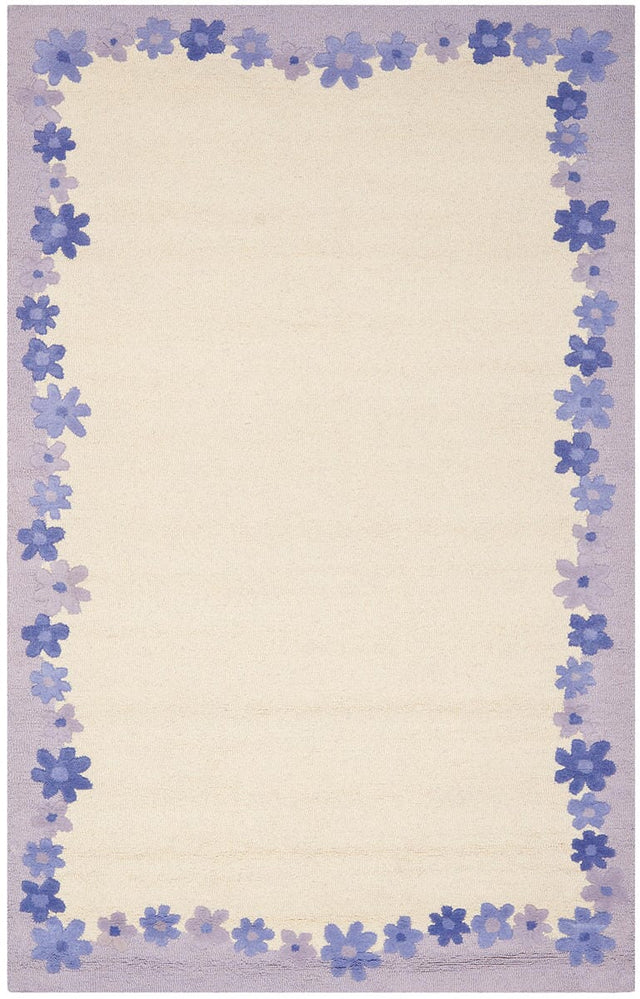 Safavieh Safavieh Kids Sfk357A Ivory / Lavander Rugs.