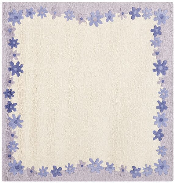 Safavieh Safavieh Kids Sfk357A Ivory / Lavander Rugs.